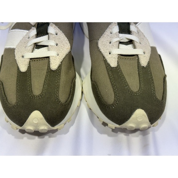 Size 10 Mens New Balance 327 Low Military Olive Green - MS327DC